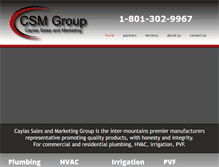 Tablet Screenshot of csm-group.net